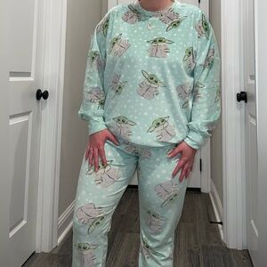 Star Wars Baby Yoda Plush Pajama Set
